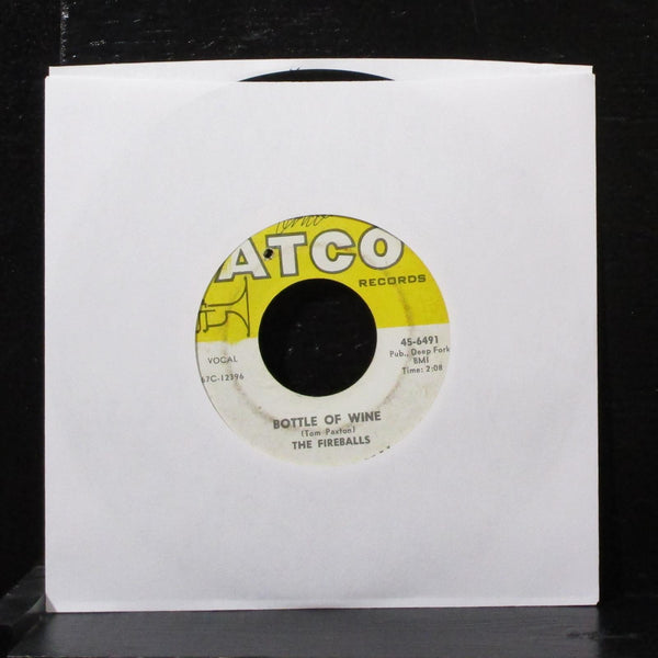 The Fireballs - Bottle Of Wine / Can't You See I'm Tryin' 7" VG+ Vinyl 45-6491 - Shuga Records