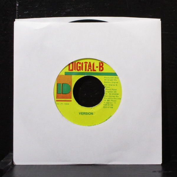 Terror Fabulous - Dem Curse First 7" VG+ Vinyl 45 Digital-B Jamaica 1996 - Shuga Records