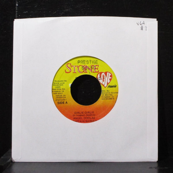 Angel Doolas - Girlie Girlie 7" VG+ Vinyl 45 Stone Love Jamaica 1997 - Shuga Records