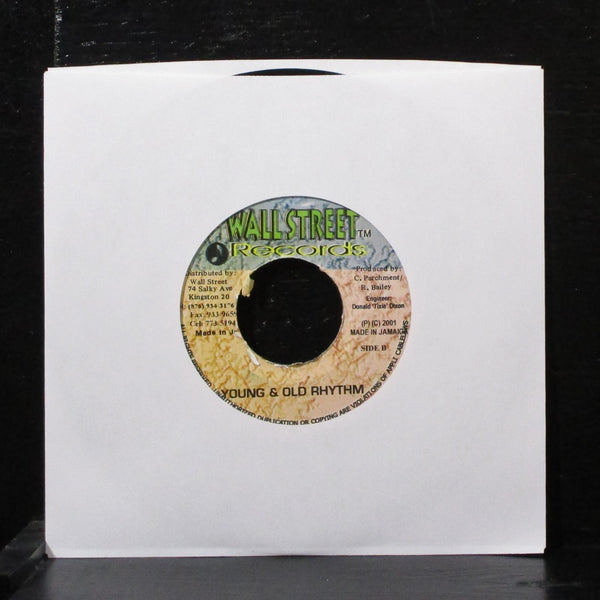 Norris Man - Real Warrior 7" VG+ Vinyl 45 Wallstreet Jamaica 2001 - Shuga Records