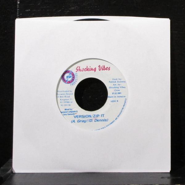 Tanto Metro, Devonte & Mega Banton - Nature Call 7" VG+ Vinyl 45 Shocking Vibes - Shuga Records