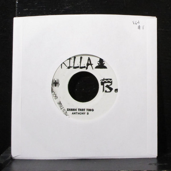 Anthony B - Shake That Ting 7" VG+ Vinyl 45 Killa B. Jamaica - Shuga Records