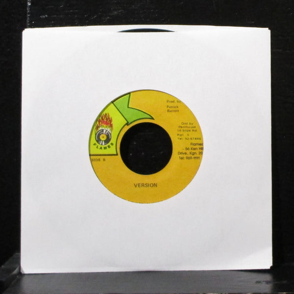 Everton Blender - Ghetto People Song 7" VG Vinyl 45 Flames Jamaica - Shuga Records