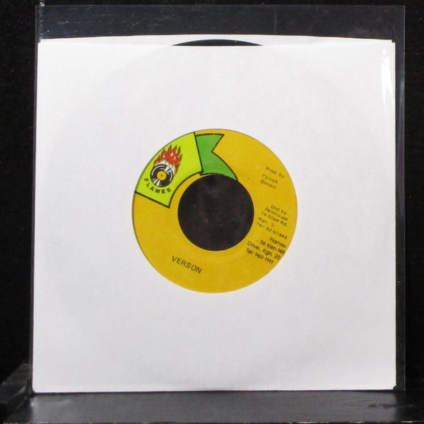 Tony Rebel - Why Be Afraid 7" VG+ Vinyl 45 Flames Jamaica - Shuga Records