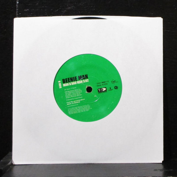 Beenie Man - Love All Girls / Man A Bad Man 7" VG+ Vinyl 45 VP 7243 5 48361 7 6 - Shuga Records