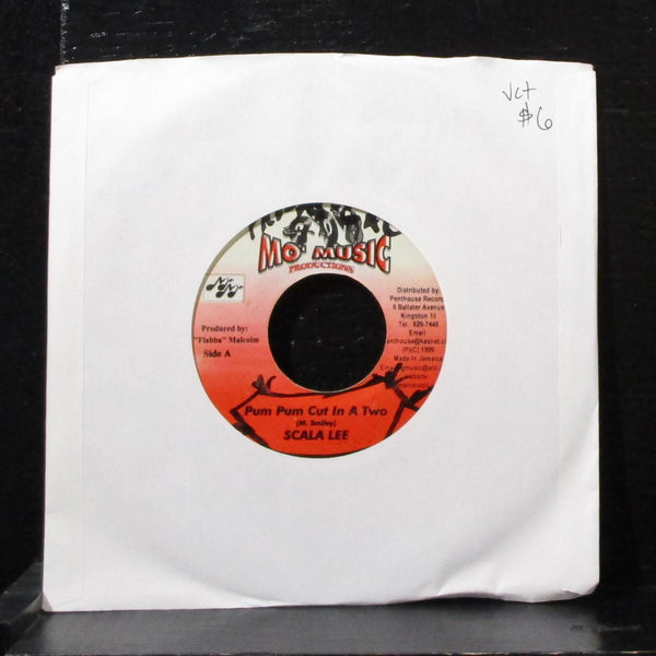 Scala Lee - Pum Pum Cut In A Two 7" VG+ Vinyl 45 Mo' Music Jamaica 1999 - Shuga Records