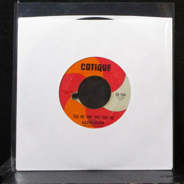 Alfredito - Guajira Con Bugaloo 7" VG+ Vinyl 45 Cotique CO104 USA - Shuga Records