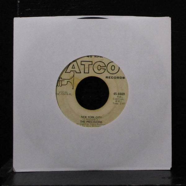 The Precisions - You're The Best / New York City 7" VG- Vinyl 45 ATCO 45-6669 - Shuga Records