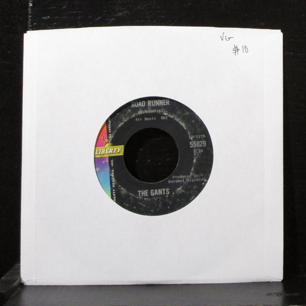 The Gants - Road Runner / My Baby Don't Care 7" VG Vinyl 45 Liberty 55829 USA - Shuga Records