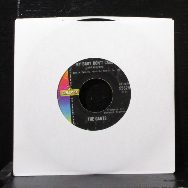 The Gants - Road Runner / My Baby Don't Care 7" VG Vinyl 45 Liberty 55829 USA - Shuga Records