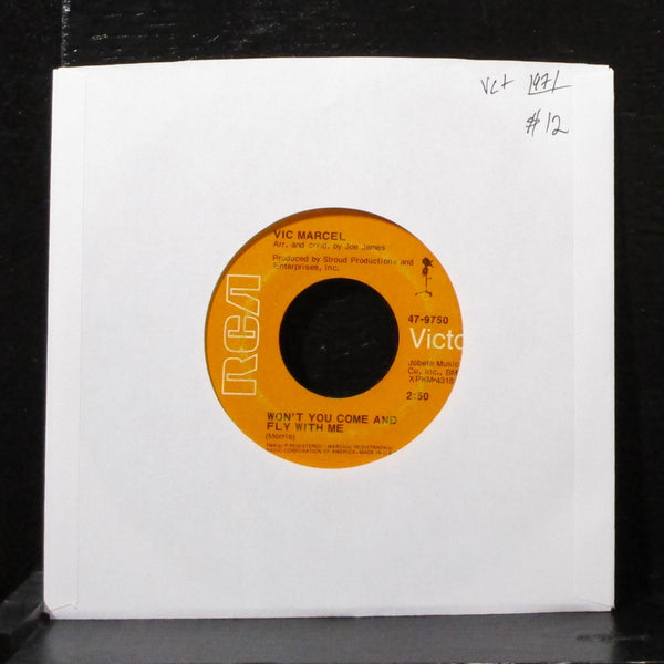 Vic Marcel - Won't You Come And Fly With Me 7" VG+ Vinyl 45 RCA 47-9750 USA - Shuga Records