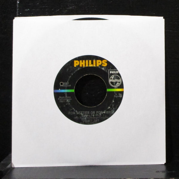 Jimmy Jay & Milestones - For Better Or For Worse 7" VG+ Vinyl 45 40087 USA 1963 - Shuga Records