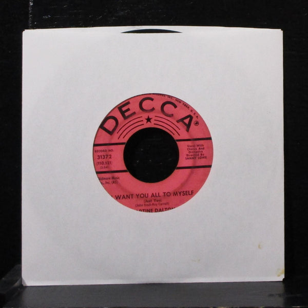 Martine Dalton - You Alone 7" VG- Promo Vinyl 45 Decca 31372 USA - Shuga Records