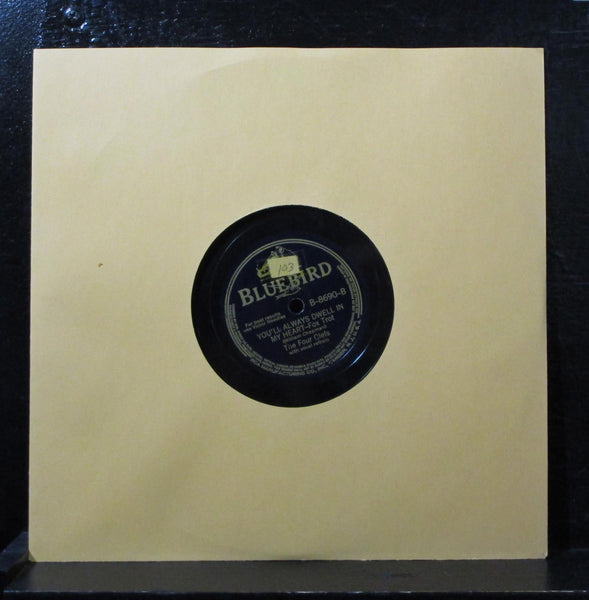 The Four Clefs - Returning / You'll Always Dwell In My Heart 78 VG+ B-8690 Mono - Shuga Records