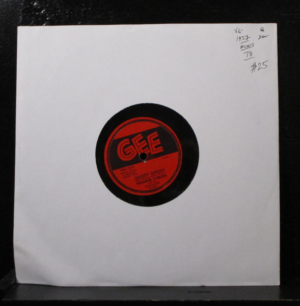 Frankie Lymon And The Teenagers - Goody Goody / Creation Of Love 78 VG- GG-1039 - Shuga Records
