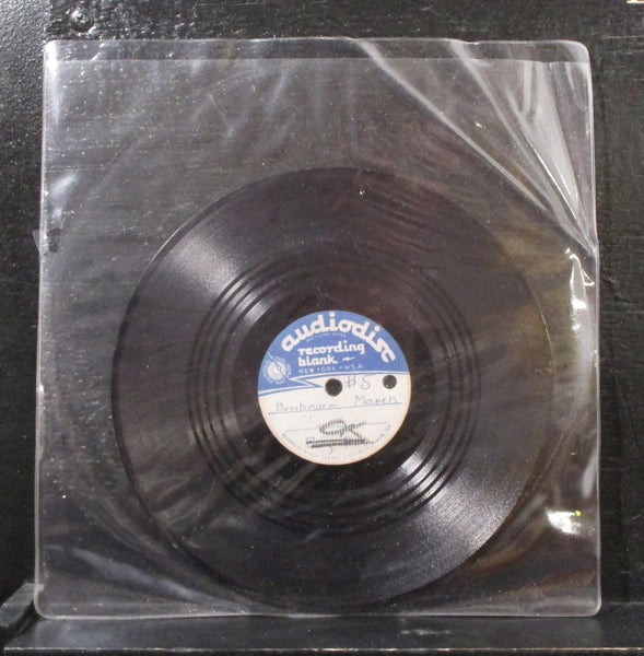 Unknown Artist - Bombademe March / Sels-Floto March / 75% VG- Mono Acetate - Shuga Records