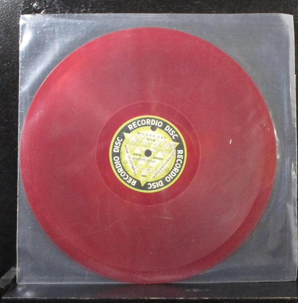 Hilda Smythe - Varsovienne / Spanish Waltz 10" 78 VG Mono Red Acetate Inside Out - Shuga Records