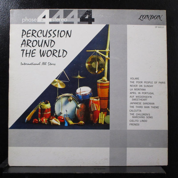 International Pop All Stars - Percussion Around The World LP VG+ SP 44010 UK - Shuga Records