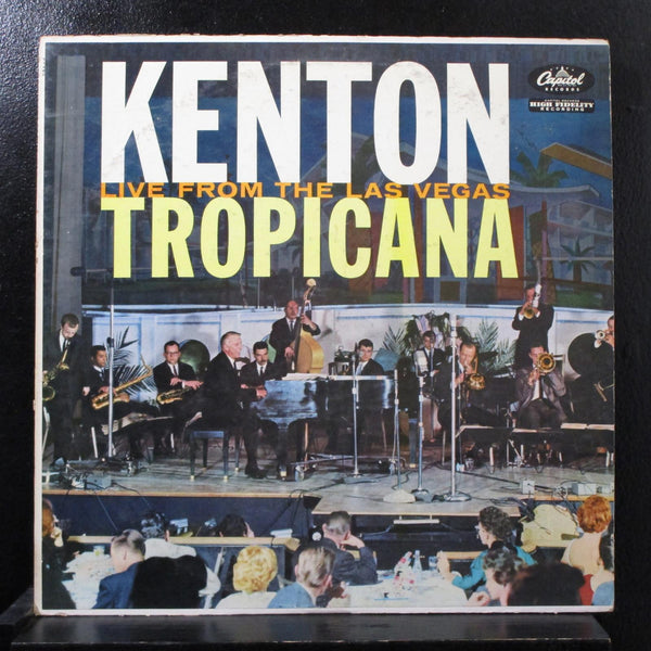 Stan Kenton - Live From The Las Vegas Tropicana LP VG+ T-1460 Mono Vinyl Record - Shuga Records