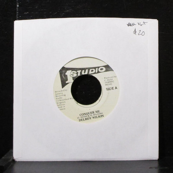 Delroy Wilson - Conquer Me 7" VG+ Vinyl 45 Studio One Jamaica - Shuga Records