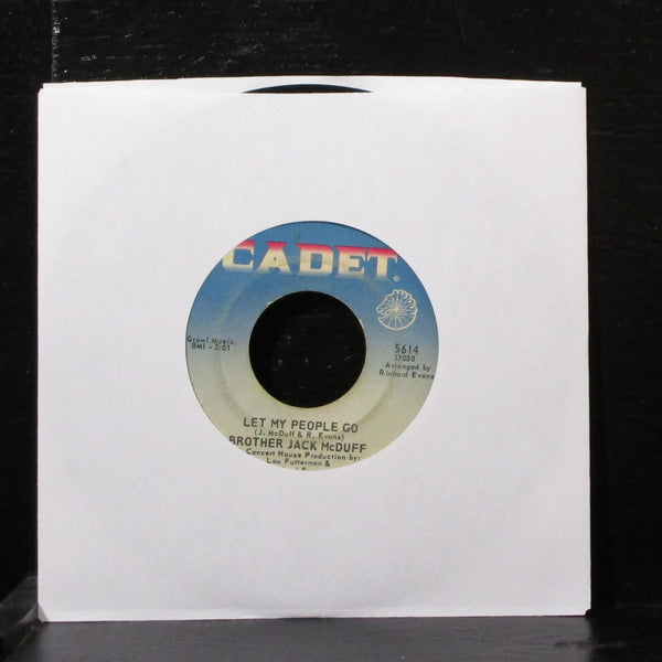 Brother Jack McDuff - Let My People Go / Ain't It? 7" VG+ Vinyl 45 Cadet 5614 - Shuga Records
