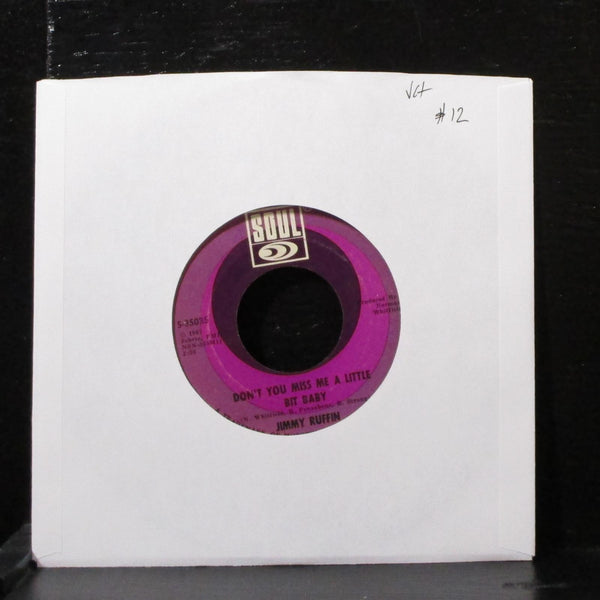 Jimmy Ruffin - Don't You Miss Me 7" VG+ Vinyl 45 Soul S-35035 USA 1967 - Shuga Records