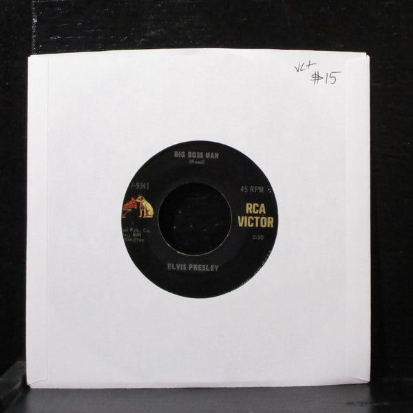 Elvis Presley - Big Boss Man / You Don't Know Me 7" VG+ Vinyl 45 RCA 47-9341 - Shuga Records