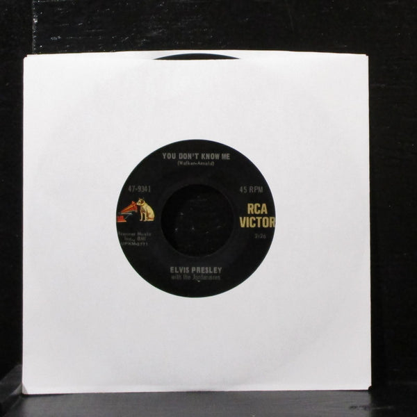 Elvis Presley - Big Boss Man / You Don't Know Me 7" VG+ Vinyl 45 RCA 47-9341 - Shuga Records