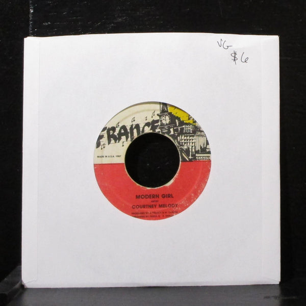 Courtney Melody - Modern Girl 7" VG Vinyl 45 France USA 1987 - Shuga Records