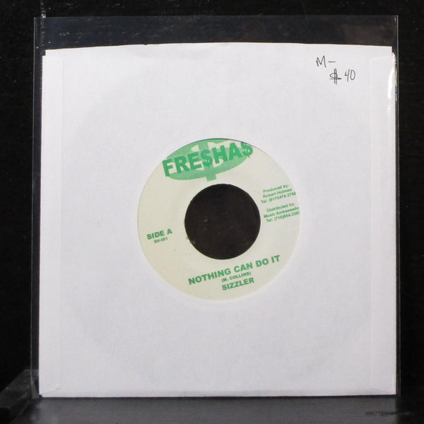 Sizzler - Nothing Can Do It 7" Mint- Vinyl 45 Fre$ha$ SH-001 Jamaica - Shuga Records