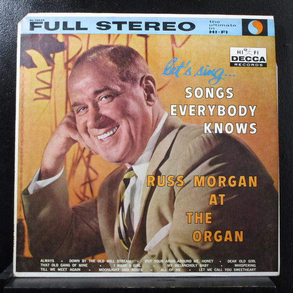 Russ Morgan - Songs Everybody Knows LP Mint- DL 78828 Decca 1959 Stereo Record - Shuga Records