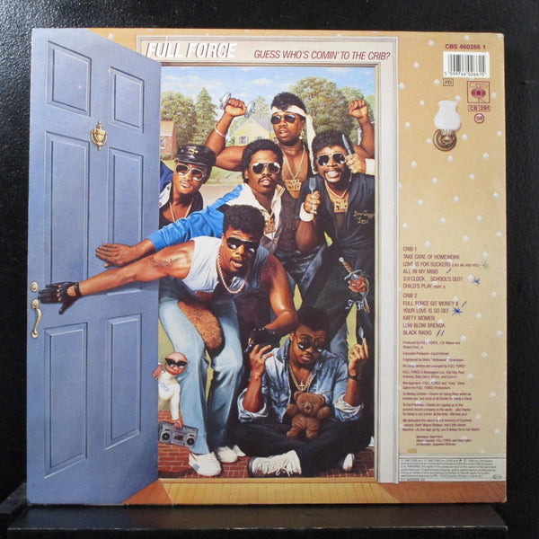 Full Force - Guess Who's Comin To The Crib? LP VG+ CBS 460266 Holland 1987 Vinyl - Shuga Records