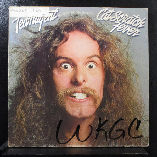 Ted Nugent - Cat Scratch Fever LP VG+ JE 34700 White Promo 1977 USA Vinyl Record - Shuga Records