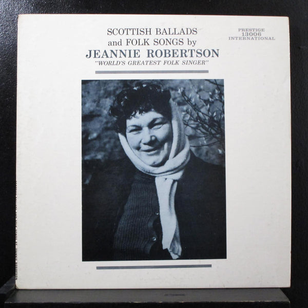 Jeannie Robertson - Scottish Ballads And Fok Songs LP Mint- INT-13006 Mono RVG - Shuga Records
