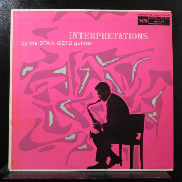 The Stan Getz Quintet - Interpretations LP VG+ MG V-8122 Mono 1957 Vinyl Record - Shuga Records