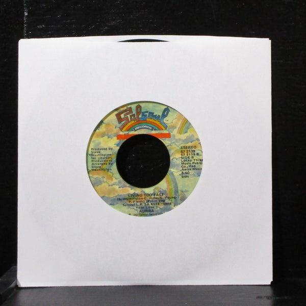 Aurra - Are You Single / Living Too Fast 7" VG+ Vinyl 45 Salsoul S7 2139 USA - Shuga Records