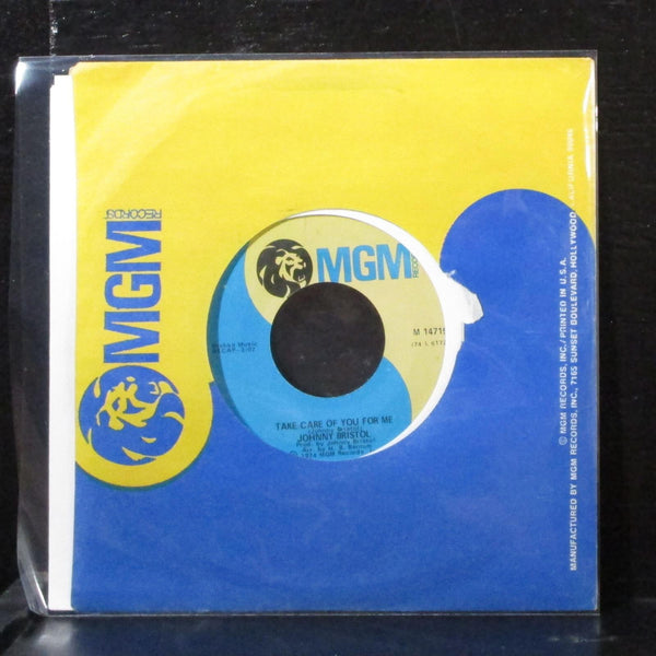 Johnny Bristol - Hang On In There Baby 7" VG+ Vinyl 45 MGM M 14715 USA 1974 - Shuga Records