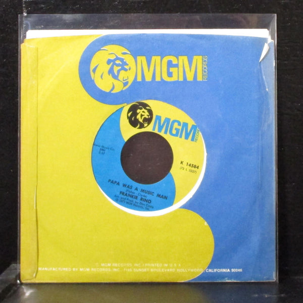 Frankie Rino - Papa Was A Music Man 7" VG+ Vinyl 45 MGM K 14584 USA 1973 - Shuga Records