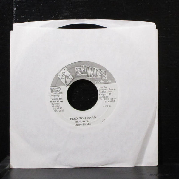 Mega Banton - Tell Gal A Chill 7" VG Vinyl 45 Shines Production Jamaica 1998 - Shuga Records