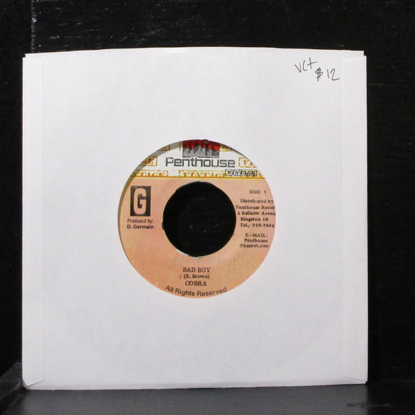 Mad Cobra - Bad Boy 7" VG+ Vinyl 45 Penthouse Vintage Jamaica - Shuga Records