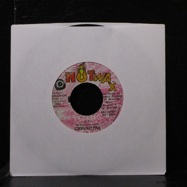 Mega Banton & Daddy Vic 7" VG+ Vinyl 45 Hotwax HOT 0002 Jamaica 1997 - Shuga Records