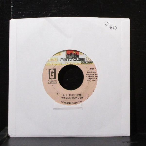 Wayne Wonder - All This Time 7" VG Vinyl 45 Penthouse Vintage Jamaica - Shuga Records