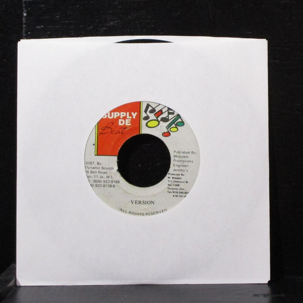 Frankie Paul - Sherry 7" VG+ Vinyl 45 Supply De Beat Canada - Shuga Records