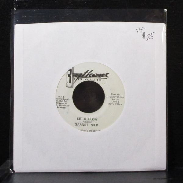 Garnet Silk - Let It Flow 7" VG+ Vinyl 45 Rythem Track Jamaica - Shuga Records