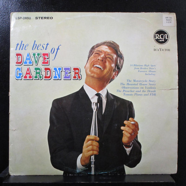 Dave Gardner - The Best Of Dave Gardner LP VG LSP-2852 Germany Living Stereo - Shuga Records