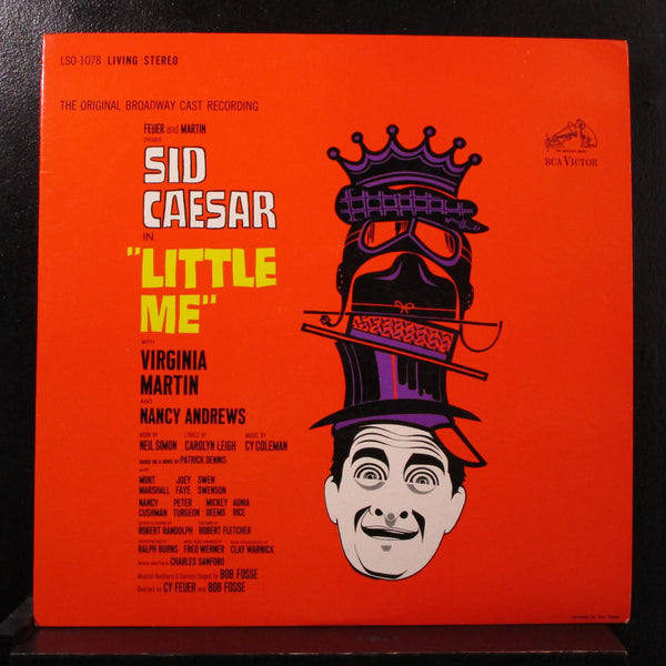 Sid Caesar With Virginia Martin And Nancy Andrews - Little Me LP Mint- LSO 1078 - Shuga Records