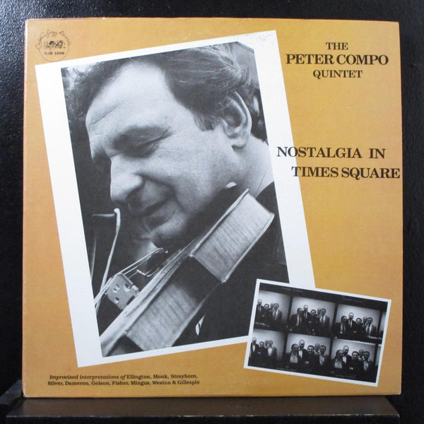 Peter Comp Quintet - Nostalgia In Time Square LP Mint- CJR 1038 Cadence 1988 USA - Shuga Records