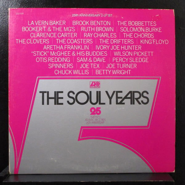 Various - The Soul Years 2 LP VG+ SD2-504 Atlantic 25th Anniversary Vinyl Record - Shuga Records