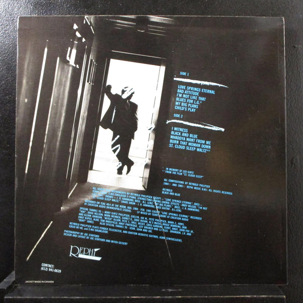 Reynold - Black And Blue LP VG+ RP 1201 Rephi 1985 USA Private Jazz Vinyl Record - Shuga Records