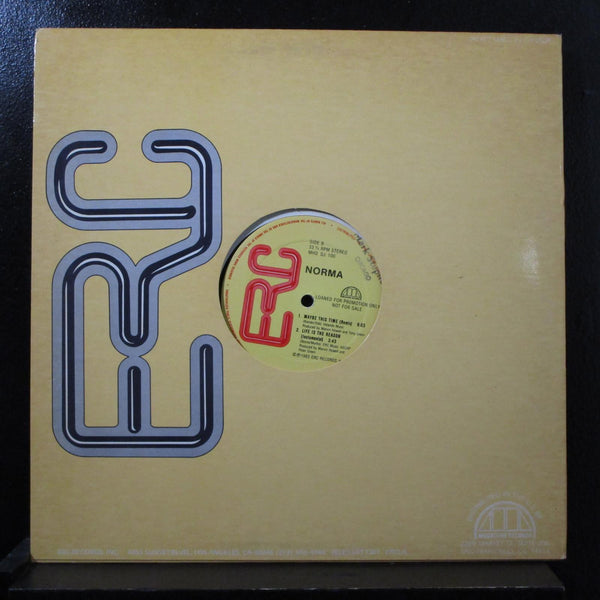 Norma - Life Is The Reason 12" Mint- MHD DJ 100 USA 1983 ERC Promo Vinyl Record - Shuga Records